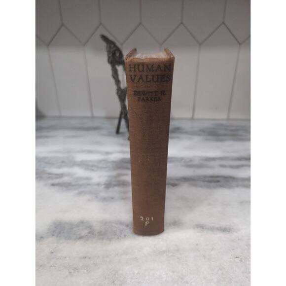 Human Values: An Interpretation of Ethics Based on a Study of Values, 1931 HC - Picture 2 of 7